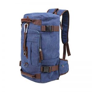 GoHiking Versatile Canvas Backpack Hiking Bag Large